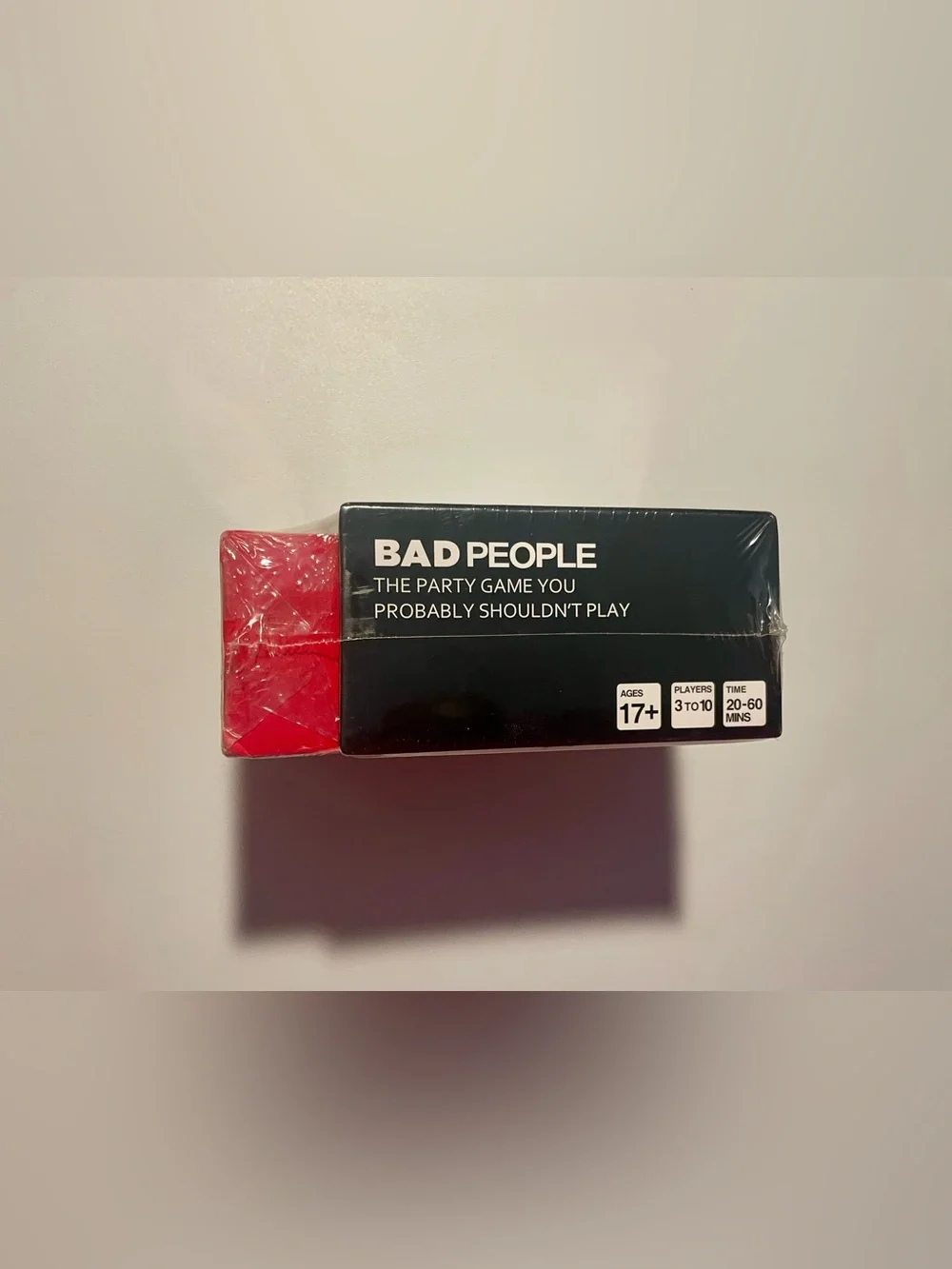Bad People Base Game + Red Expansion Pack Brand New Sealed Party Card Game